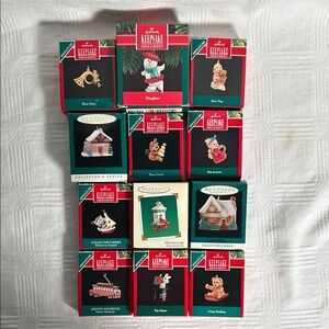 Hallmark Keepsake Christmas 12 Piece Ornaments Set